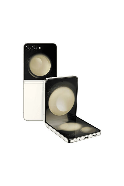 Samsung Yenilenmiş Galaxy Z Flip5 256 Gb Krem (12 AY GARANTİLİ) - B Grade