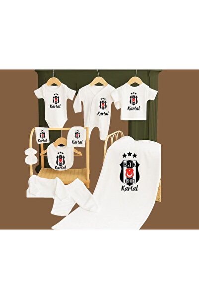 BMNAKIŞBASKI Kişiselleştirilebilir Beşiktaş İsimli 11 Parça Yenidoğan Hastane...