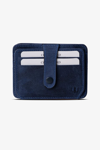 Getto Deri Vento Hakiki Deri Çıt çıtlı Kişiye Özel İsim Baskılı Cüzdan