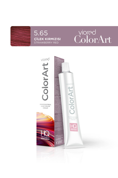 viored Colorart Tüp Boya 60 ml 5.65 Çilek Kırmızısı
