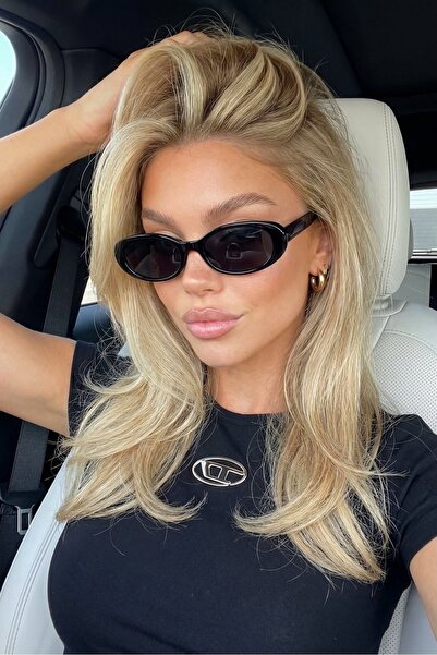 REN EYEWEAR نظارة شمسية كلاسيكية بتصميم عين القطة بتصميم بيضاوي ريترو / Coolandbetter