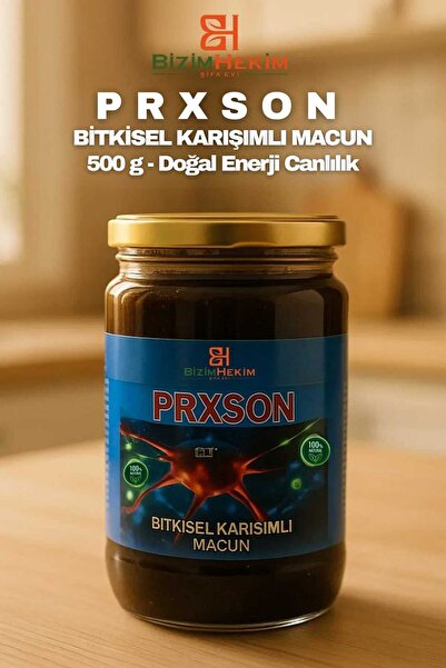 BİZİMHEKİM ŞİFA EVİ PRXSON Bitkisel Karışımlı Macun 700 gr – Doğal Enerji & C...