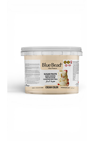 Newa Blue Bead Şeker Hamuru 1kg Krem