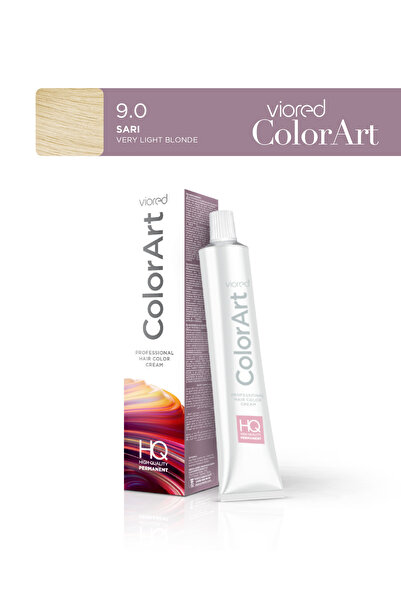 viored Colorart Tüp Saç Boyası 60 ml 9.0 Sarı