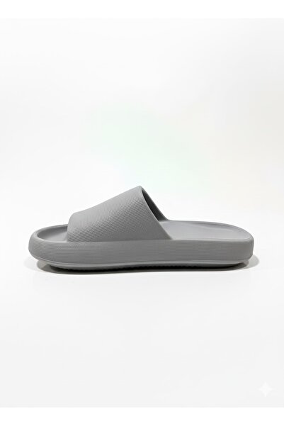 solariz Gri Kadın Plaj Havuz Deniz Günlük Terlik