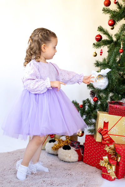 ALYRA Bebeluş Fetiţă Copil Dantela Guipură Petrecere Ziua Zilei Nunta Zi spec...