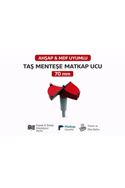SENBANG 70 mm Taş Menteşe Matkap Ucu – Dolap Kapak Menteşesi Açma Aparatı Ahş...