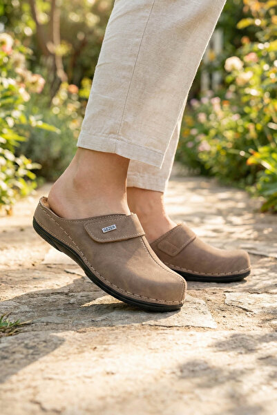 GEZER FEICHTINGEN Kadın Yazlık İç Taban Hakiki Deri Tek Cırtlı Ayarlanabilir Rahat Taban Günlük Terl