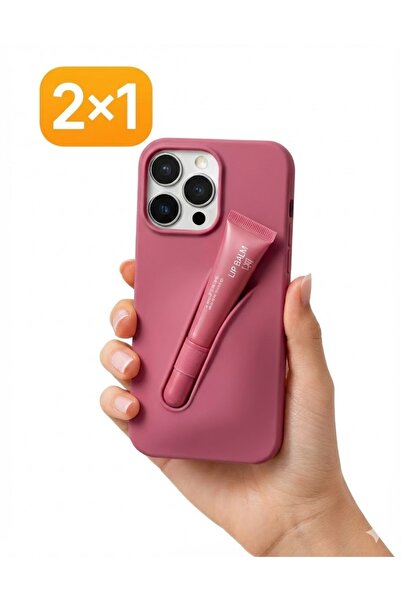 HULIABEAUTY كفر برو ايفون مع حامل روج – حماية مع لمسة من الجمال يناسب ايفون 13و14برو ماكس