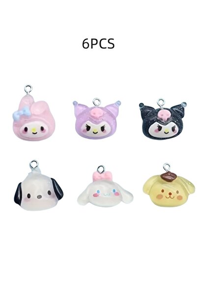 Choice 6 قطع من رومدون 6/30 قطعة من تعليقات سانريو، دلايات، ميلودي، كورومي، س...