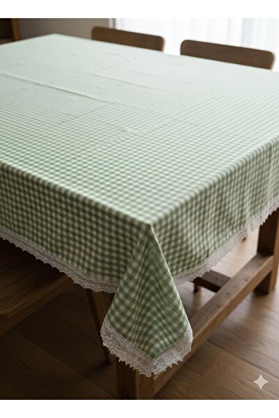 Dantelux Leke Tutmaz Küçük Pitikare Desenli Sofra Bezi, Piknik Örtüsü, Masa Ö...