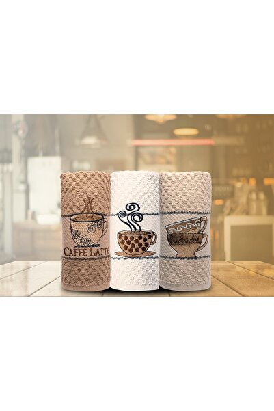 Berra Concept 40x60 3 قطعة منشفة مطبخ القهوة