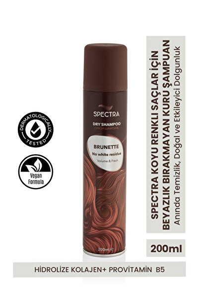 Spectra Care Koyu Renkli Saçlar İçin Beyazlık Bırakmayan Hacim Veren Kuru Şampuan