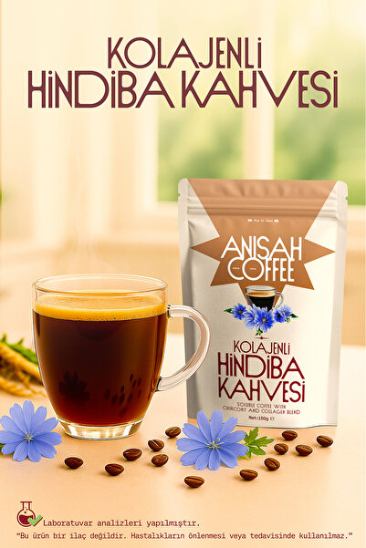Anisah Coffee Kolajenli Hindiba Kahvesi | 150gr | Lif Kaynağı