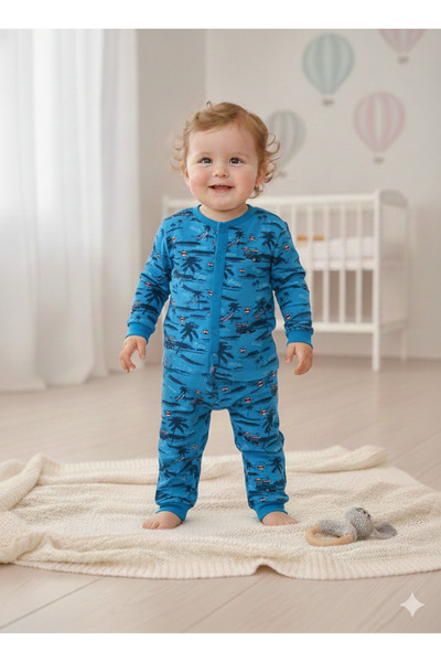 Butik Önü Çıtçıtlı Pijama Takımı