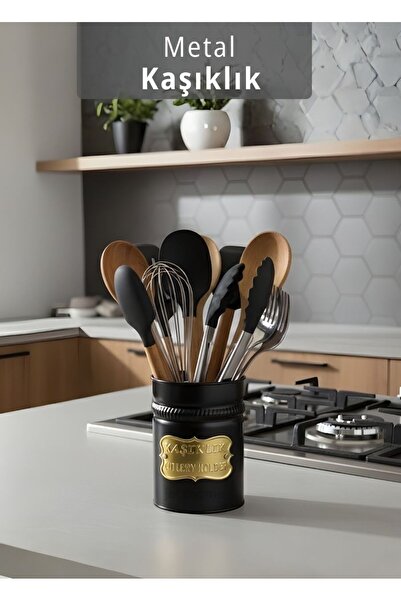 Jet's Home Metal Kaşıklık Çatallık Bıçaklık Tezgah Üstü Servis Standı Düzenle...