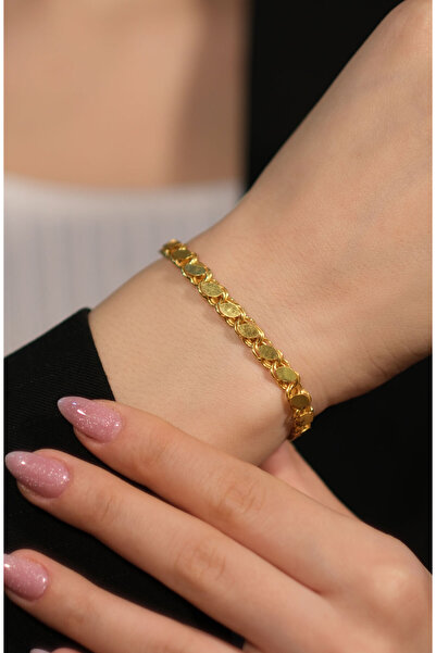 güneyler altın PULLU ZİNCİR BİLEKLİK 22 AYAR A078043