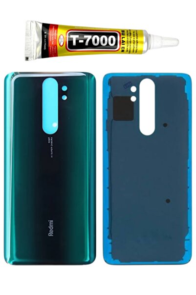 indirimplus Xiaomi Redmi Note 8 Pro Arka Pil Batarya Kapağı (CAM+B 7000) YEŞİL