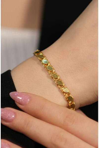 güneyler altın PULLU ZİNCİR BİLEKLİK 22 AYAR A078046