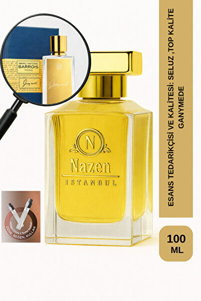 Nazen İstanbul Ganymede | Şerbetçi Otu - Sedir Ağacı - Kakule - Bergamot | Temiz ve Elegan Intense Extrait Parfüm