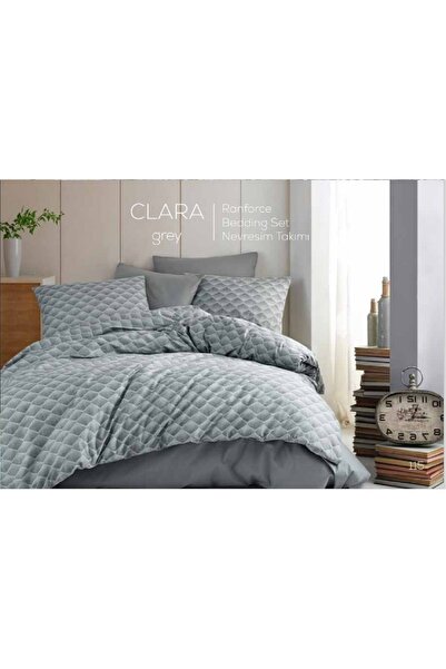 Cote Blanc طقم لحاف مبطن مزدوج للفصول الأربعة قابل للغسل من رانفورس - كلارا