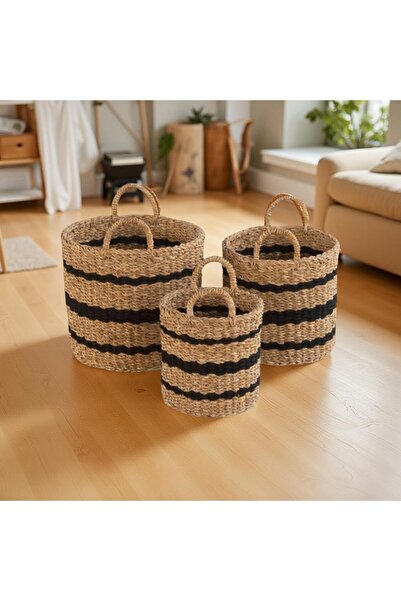 URALLAR HOME DESİGN HASIR SEPET