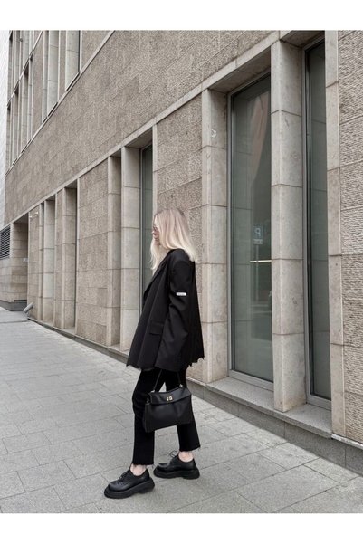 LudoWear Black Mom Raw Hem Jean Denim Trousers 2026