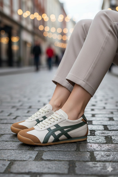 eTayger Bej Haki Unisex Sneaker Günlük Spor Ayakkabı