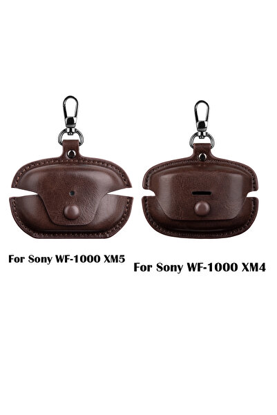 Choice جراب جلدي لسماعات سوني WF-1000 XM4 06، مناسب لسماعات بلوتوث WF1000XM5 ...