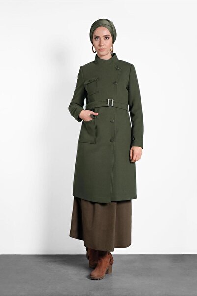 Alvina 90046 Модель Каше Кабана - На ґудзиках і з поясом