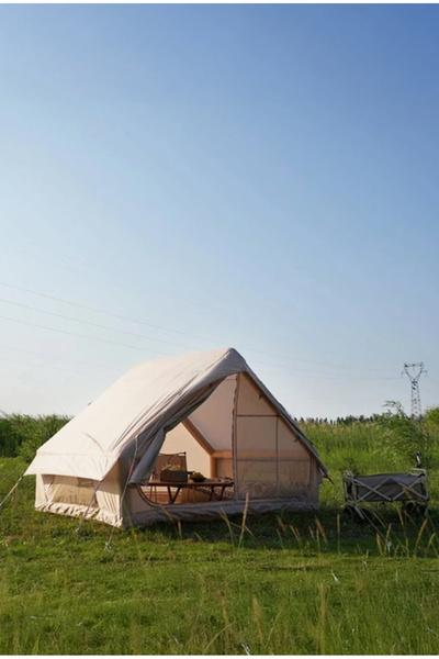 SHUFA Otomatik Şişme Çadır 4 Mevsim (ŞEFFAF PENCERE YOK)