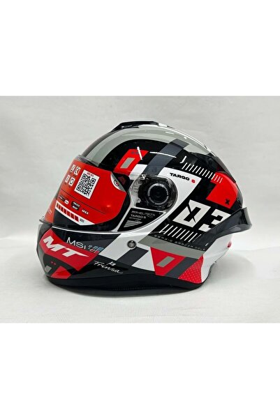 MT Helmets MT Targo S Sergio Garcia B5 Şeffaf Vizörlü