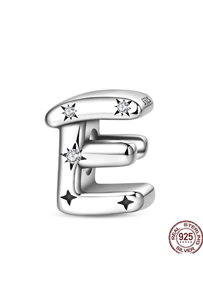 Choice PAC1957-E S925 خرزة سحرية من الفضة الإسترليني عيار 925، 26 حرفًا أبجدي...