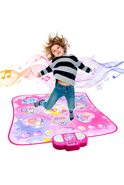 Choice1 سجادة لعب موسيقية تعليمية للأطفال مقاس 91×87 سم بدون صندوق، سجادة رقص...