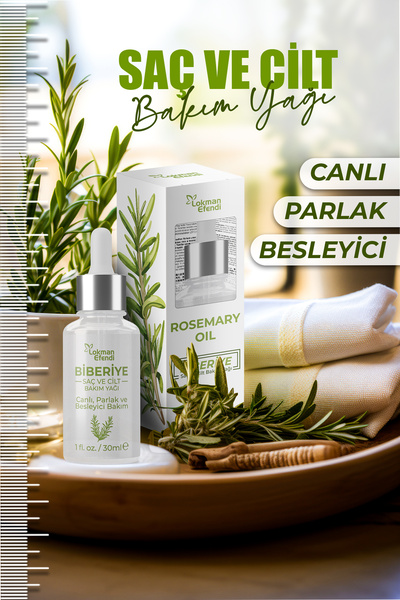 Lokman Efendi BİBERİYE SAÇ BAKIM YAĞI 30 ML