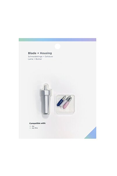 Choice شفرة مقابل غلاف: مجموعة شفرة ذات طرف عميق + غلاف، شفرة قطع مع غلاف قطع عميق، لجهاز Cricut Joy