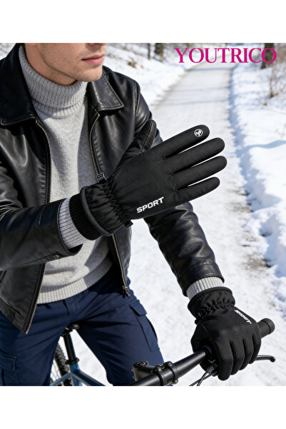 Youtrico قفازات شتوية للرجال والنساء - دافئة ومقاومة للرياح والماء لركوب الدر...