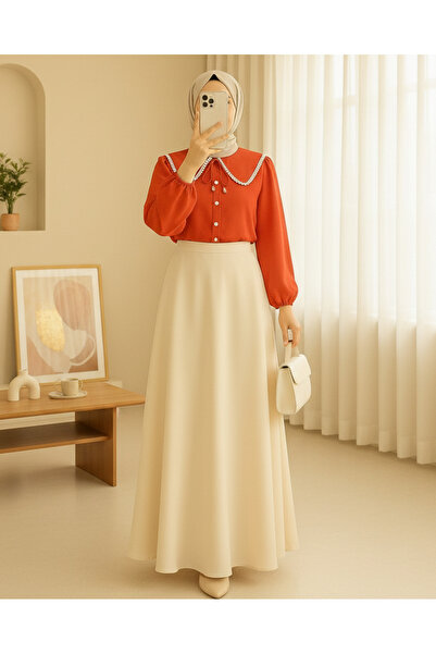 HİJABAYA Πουκάμισο με ελαστικό μανίκι με δαντέλα για μωρό