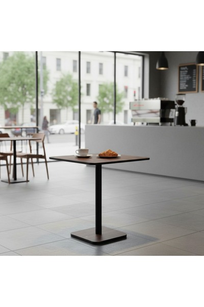 DEC4 طاولة كافيه خشب ميلامين بالوان متعدده