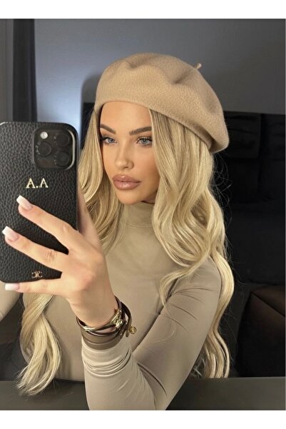 Goldmine قبعة صوف أسترالي للرسام الفرنسي باللون البيج