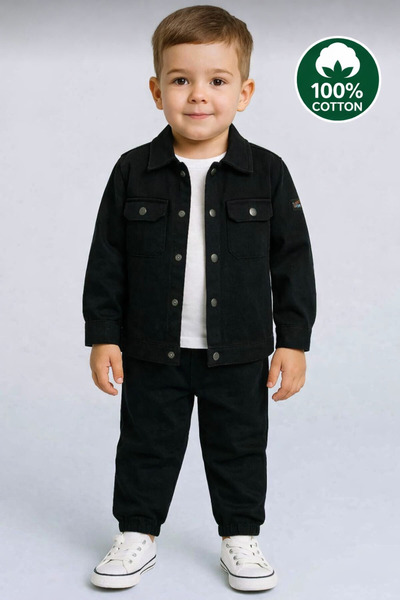 TORYUM TEKSTİL 3-ЧАСТЕН ДЕТСКИ КОМПЛЕКТ, ИЗРАБОТЕН ОТ 3-ПЛЪТЕН ПАМУКЕН ПЛЪТЕН МАТЕРИАЛ С ВИСОКО КАЧЕСТВО