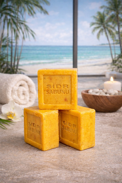 Bersa Sabun ve Kozmetik Sidr Soap 120-125 Gr 3 Pieces Natural Herbal Care Soa...