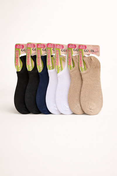 shefox 7 чифта дамски безшевни чорапи с бамбукови пръсти от Gülek
