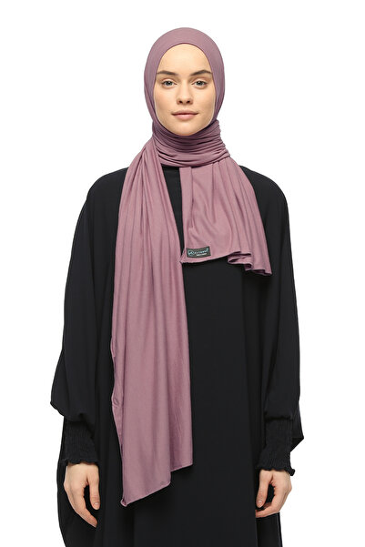 Altobeh Tesettür Penye Şal Düz Toz Pembe