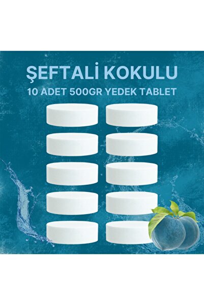 Saban 5 Adet 2x500Gr - ŞEFTALİ - Nem Alıcı Rutubet Giderici Yedek Tablet