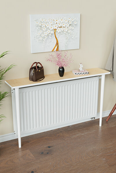 Hediyeler Kapında Petek Üstü Raf Modern 2 Ayaklı Dresuar Kalorifer Peteği Raf...