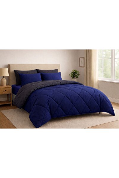Zarif Home NATURAL RANFORCE SINGLE PERSON SILICONE QUILT - STRAIGHT