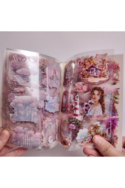 Choice B 20 Sheets/book Europe and the United States girl characters theme st...