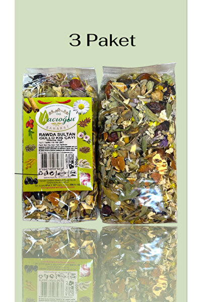 Hacıoğlu baharat Hatay Yöresel Bitkisel Baharat Karışımı Kış Çayı 100 gr X 3 ...