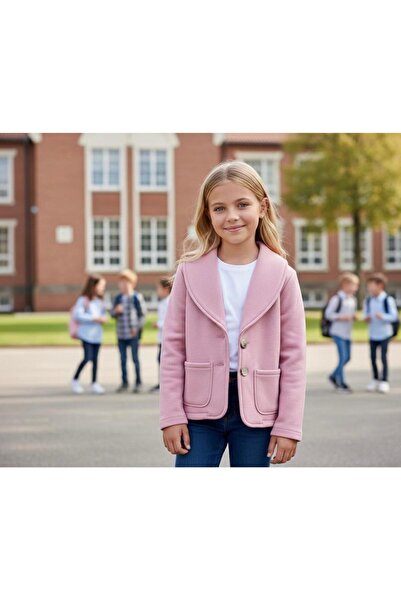 Hilal Akıncı Kids Unısex 3 Iplik Şardonlu Blazer Ceket